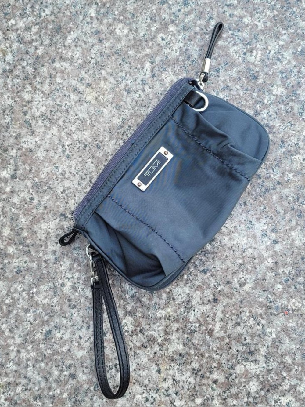 Tumi nylon wristlet